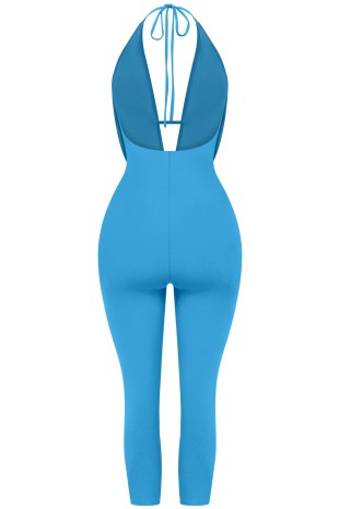 Baddie Blue Jumpsuit